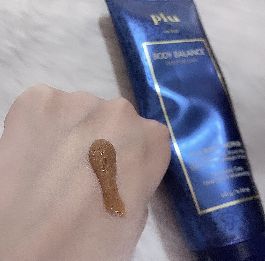 ボディバランススクラブ/plu/ボディスクラブを使ったクチコミ（2枚目）