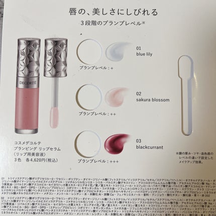 プランピング リップセラム/DECORTÉ/リップ美容液を使ったクチコミ(2枚目)