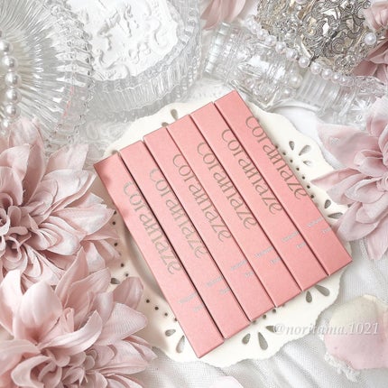 ボリューマイジングフォンデュリップ/Coralhaze/口紅を使ったクチコミ(7枚目)