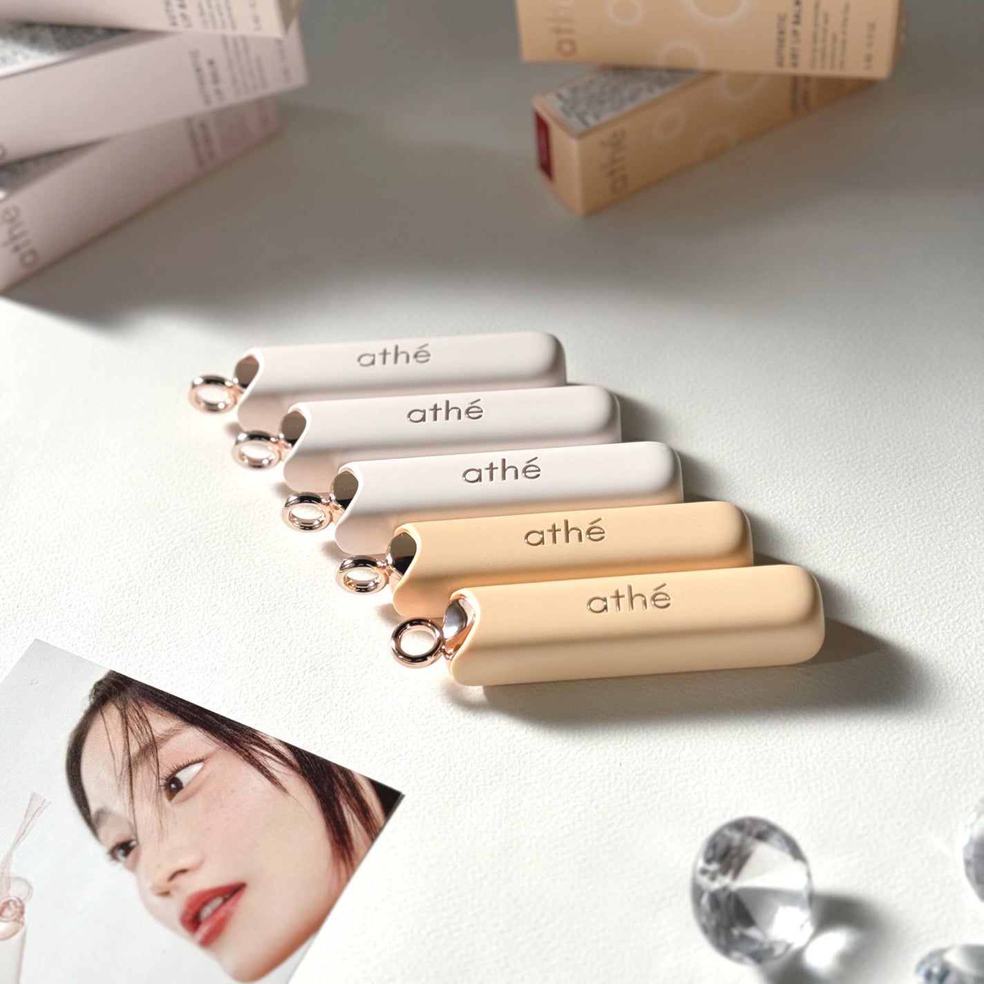 オーセンティック リップ バーム/athé/口紅を使ったクチコミ(5枚目)