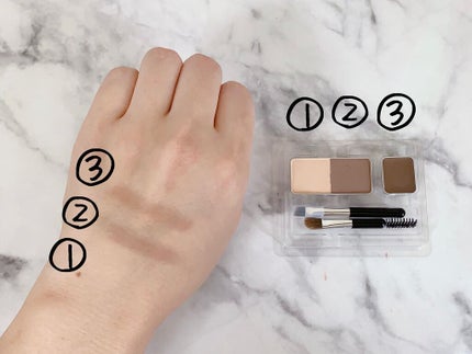 アイブロウキーパー/コフレドール/パウダーアイブロウを使ったクチコミ(5枚目)