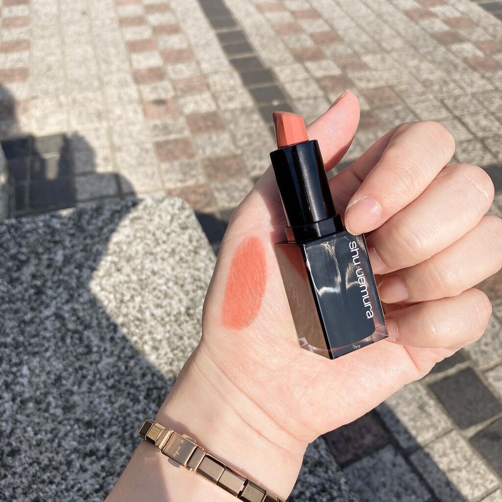 キヌ ルージュ サテン BG963/shu uemura/口紅を使ったクチコミ（3枚目）