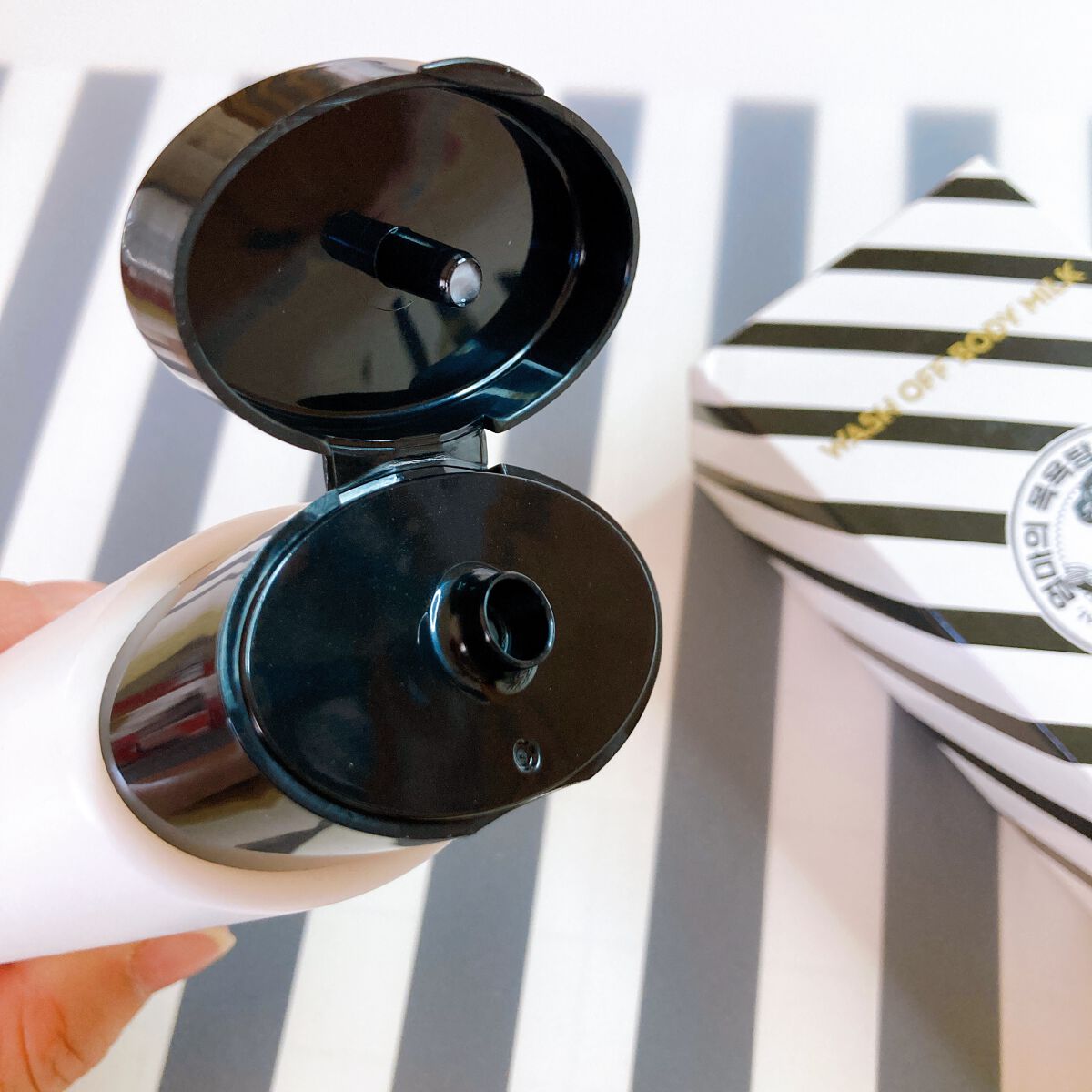 ウォッシュオフ ボディミルク/Mom’s Bath Recipe/ボディミルクを使ったクチコミ（2枚目）