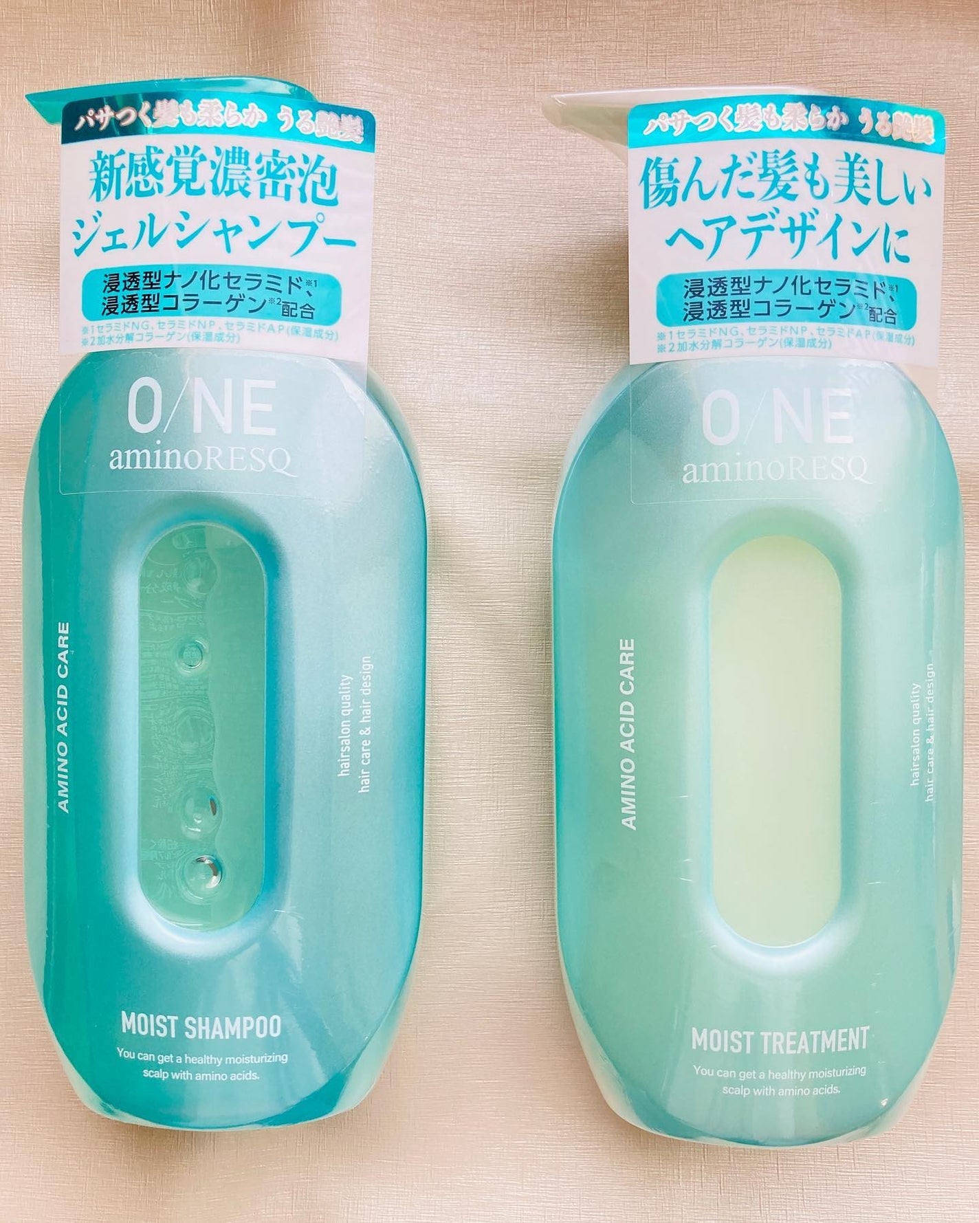 ワン アミノレスキューモイストシャンプー/トリートメント/アミノレスキュー/市販シャンプーを使ったクチコミ(8枚目)