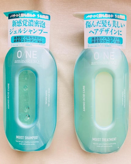 ワン アミノレスキューモイストシャンプー/トリートメント/アミノレスキュー/市販シャンプーを使ったクチコミ(8枚目)