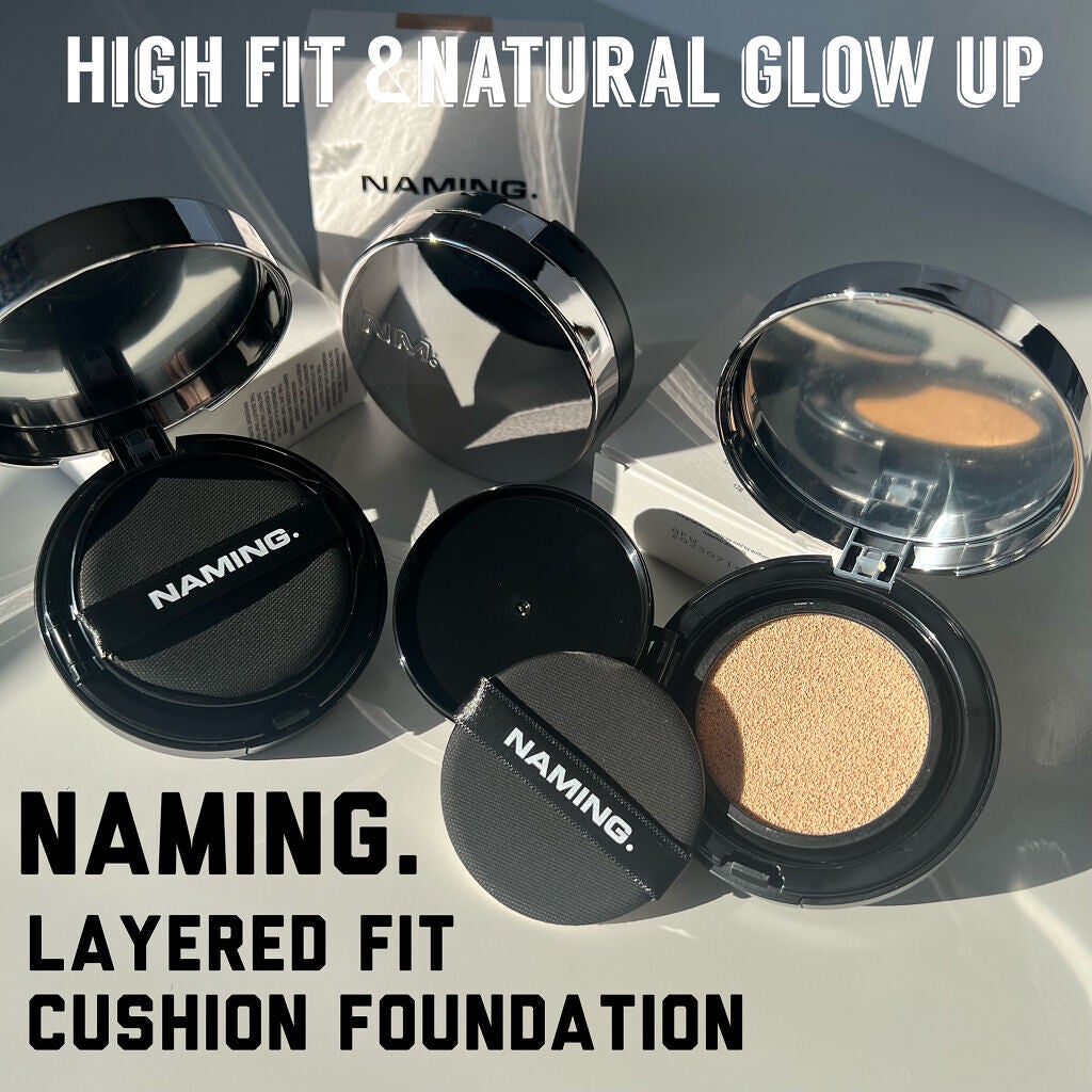 ネーミング レイヤード フィットクッション/NAMING./クッションファンデーションを使ったクチコミ(1枚目)