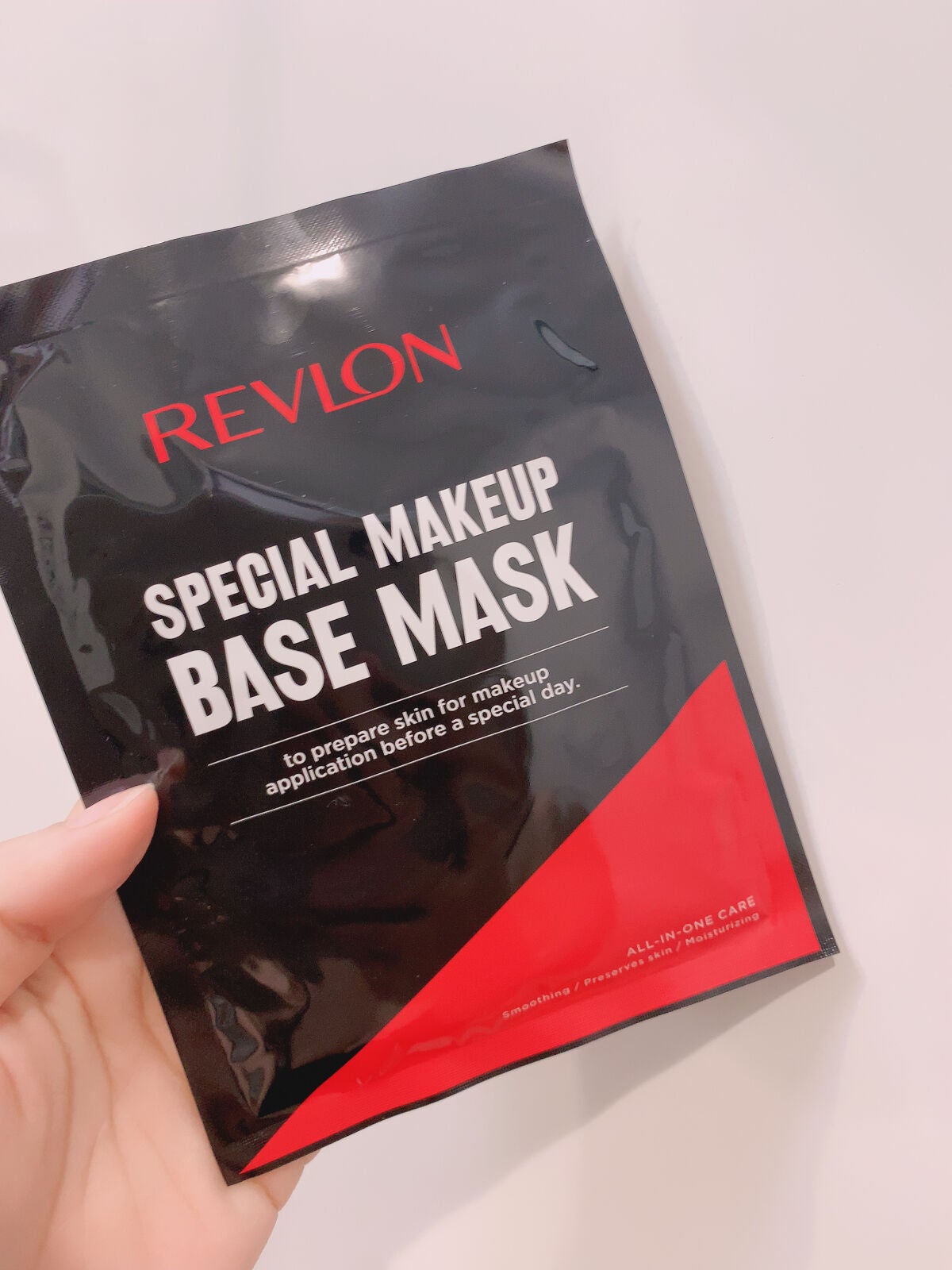 スペシャルメイクアップベースマスク/REVLON/シートマスク・パックを使ったクチコミ(2枚目)