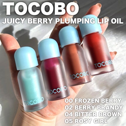 ジューシーベリープランピングリップオイル/TOCOBO/リップグロスを使ったクチコミ(1枚目)