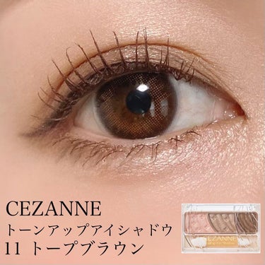 トーンアップアイシャドウ/CEZANNE/アイシャドウパレットを使ったクチコミ（1枚目）