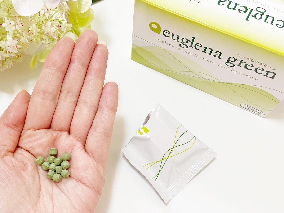 ひろぷー on LIPS 「ユーグレナグリーン石垣島産「ユーグレナ」+「クロレラ」に、生..」(4枚目)