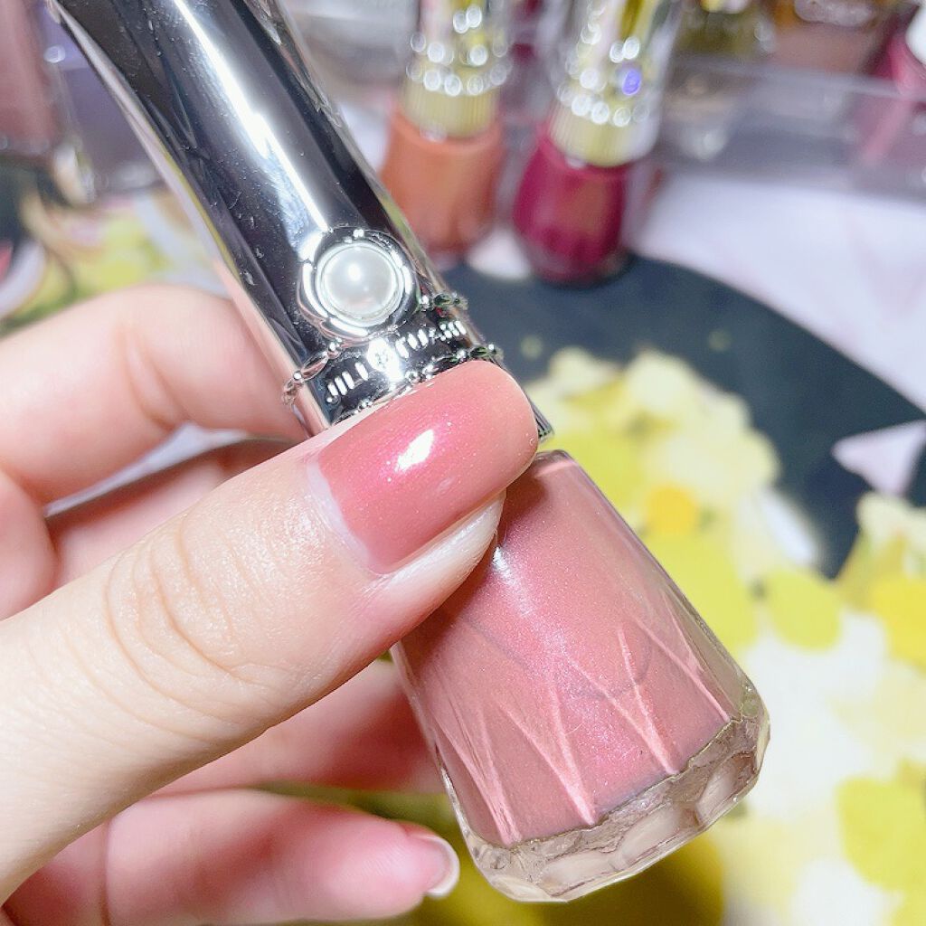 ネイルラッカー ダズリングビジュー/JILL STUART/マニキュアを使ったクチコミ(2枚目)