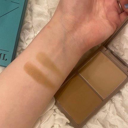コントゥアパウダー/ETUDE/シェーディングを使ったクチコミ(2枚目)