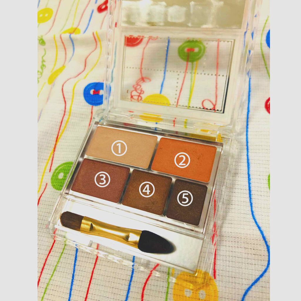 パーフェクトマルチアイズ/キャンメイク/アイシャドウパレットを使ったクチコミ（2枚目）