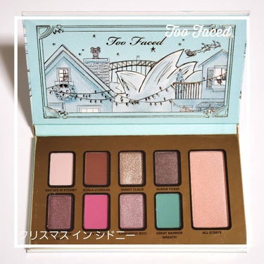 クリスマス アラウンド ザ ワールド メイクアップコレクション/Too Faced/メイクアップキットを使ったクチコミ（1枚目）