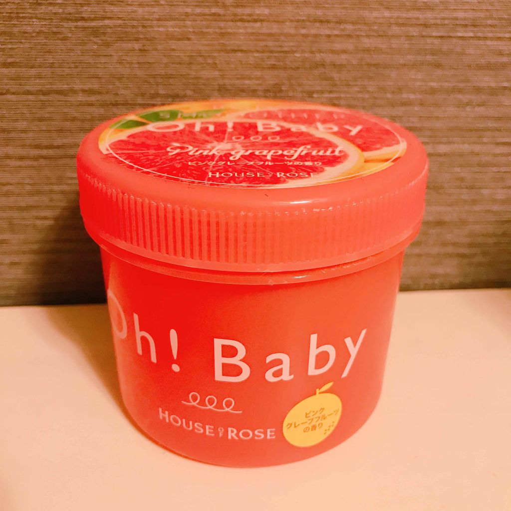 Oh! Baby ボディ スムーザー PGF(ピンクグレープフルーツの香り)/ハウス オブ ローゼ/ボディスクラブを使ったクチコミ(1枚目)