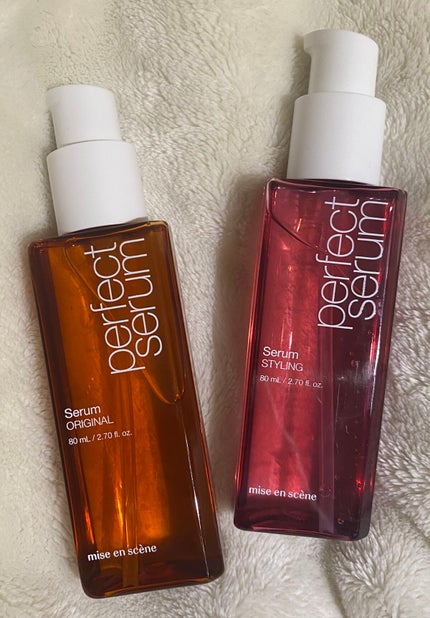 パーフェクトセラム オリジナルセラム/miseenscene/アウトバストリートメントを使ったクチコミ(1枚目)