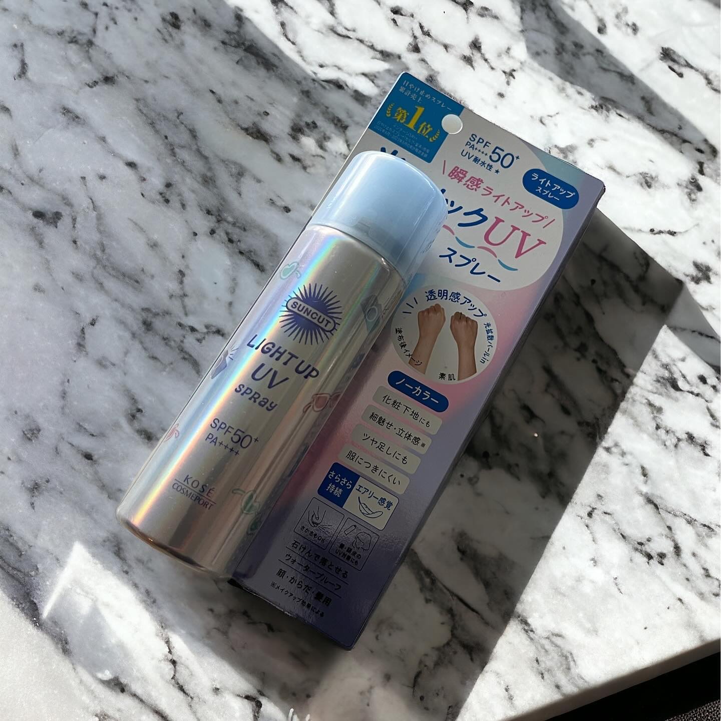 サンカットR ライトアップUV スプレー/サンカット®/日焼け止めミスト・スプレーを使ったクチコミ（2枚目）