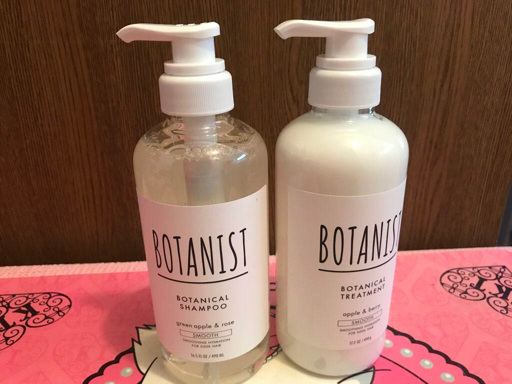 プレミアム ボタニカルシャンプー・トリートメント(シルキースムース)/BOTANIST/市販シャンプーを使ったクチコミ(1枚目)
