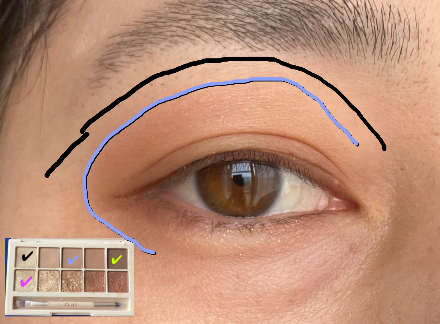 ダブルラインエキスパート/KATE/リキッドアイライナーを使ったクチコミ（3枚目）