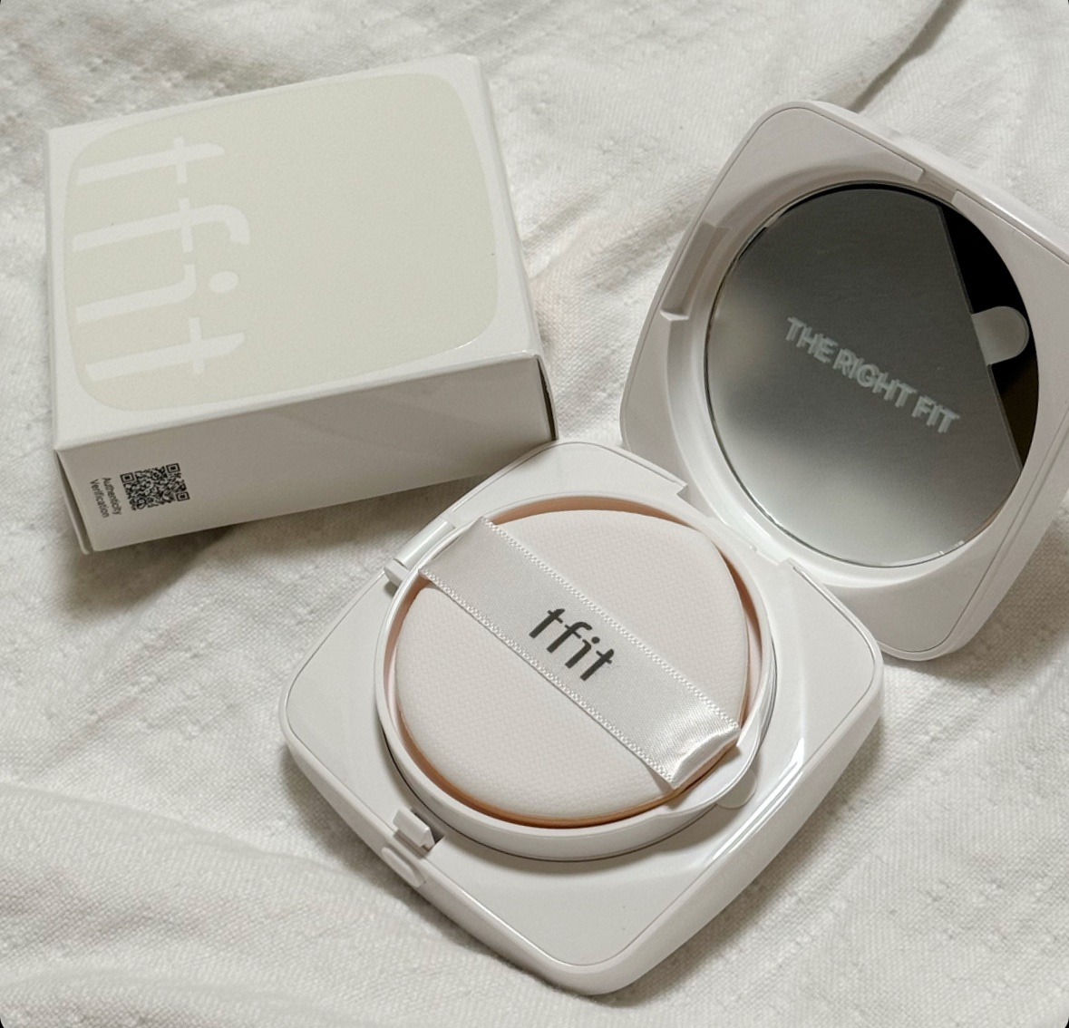 レイヤリングフィットカバークッションEX/TFIT/クッションファンデーションを使ったクチコミ（1枚目）