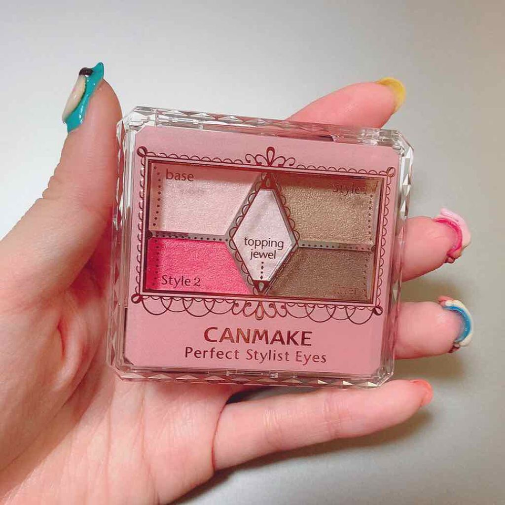 【旧品】パーフェクトスタイリストアイズ/キャンメイク/アイシャドウパレットを使ったクチコミ(1枚目)