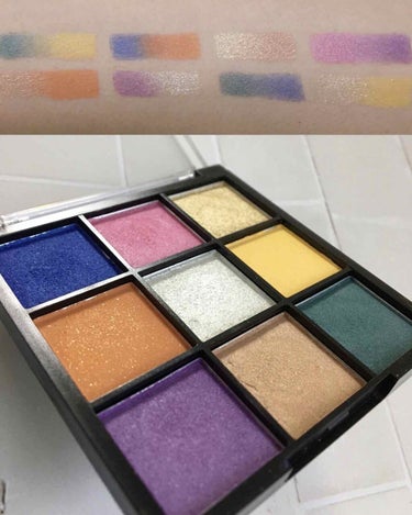 UR GLAM　BLOOMING EYE COLOR PALETTE/U R GLAM/アイシャドウパレットを使ったクチコミ（2枚目）