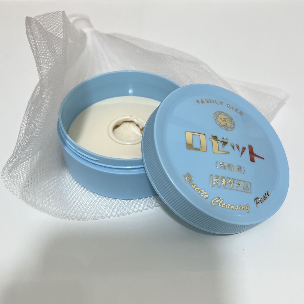 ロゼット 洗顔パスタ　荒性肌/ロゼット/洗顔フォームを使ったクチコミ（1枚目）