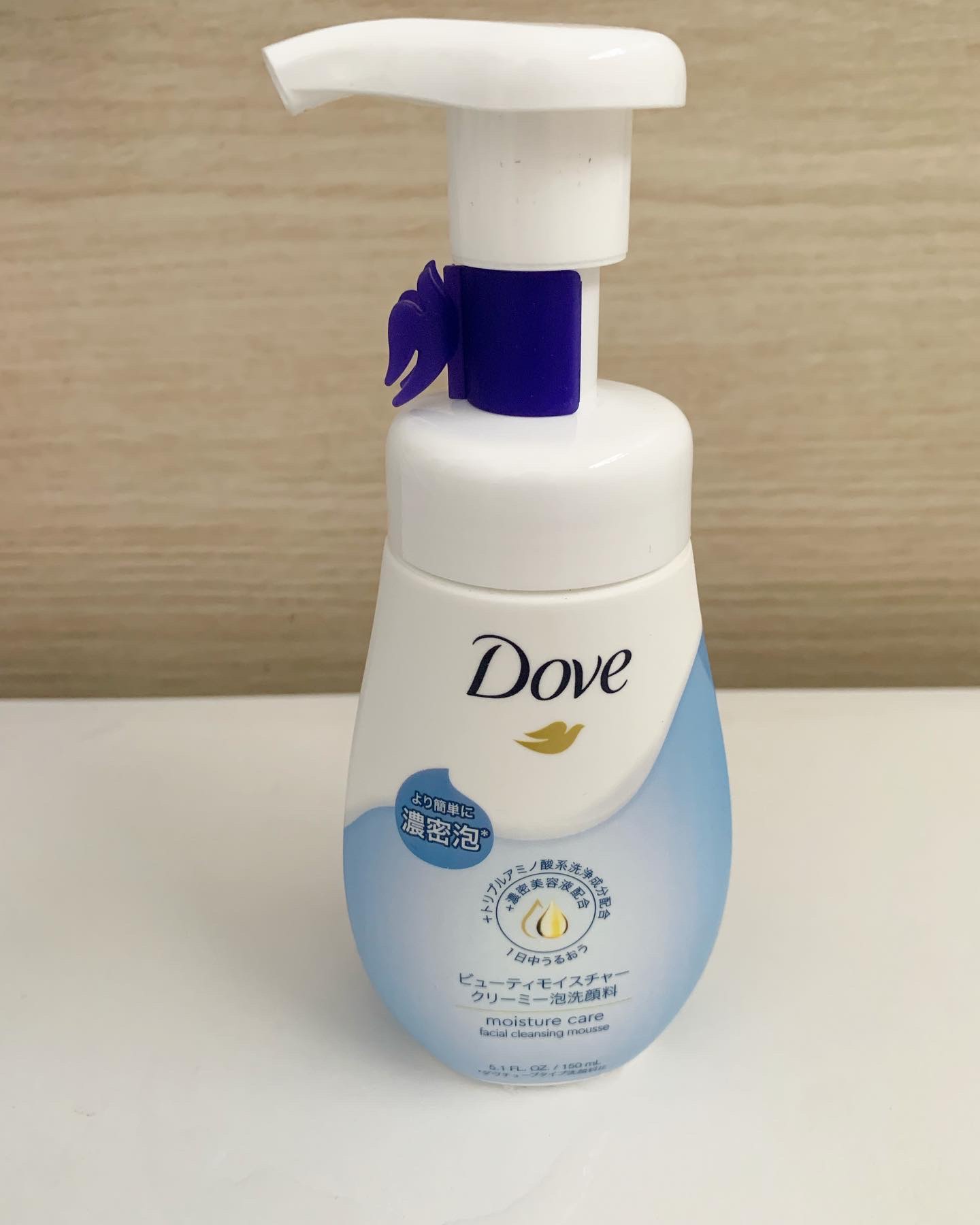 ビューティモイスチャー クリーミー泡洗顔料/ダヴ/泡洗顔を使ったクチコミ（1枚目）