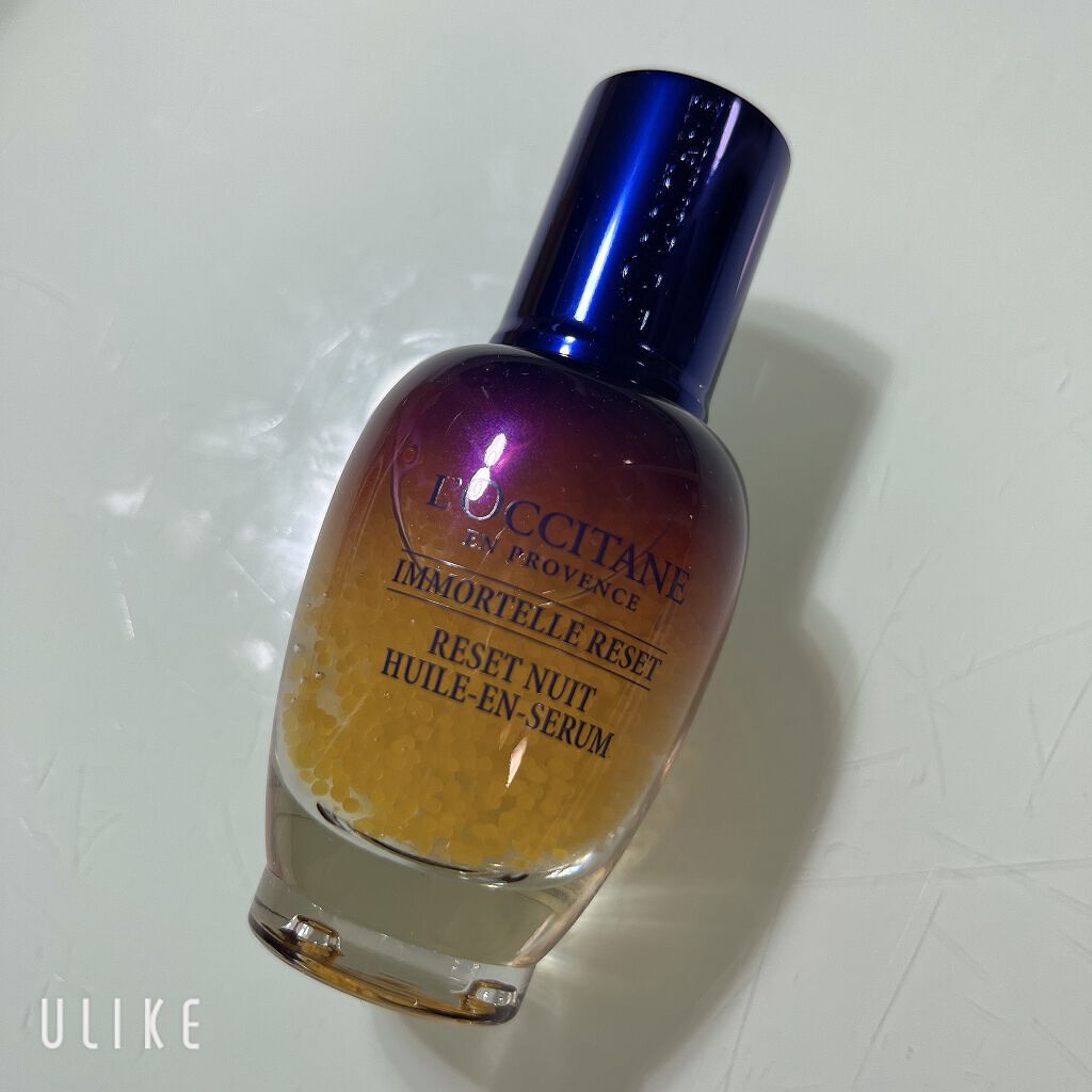 イモーテル オーバーナイトリセットセラム/L'OCCITANE/美容液を使ったクチコミ（1枚目）