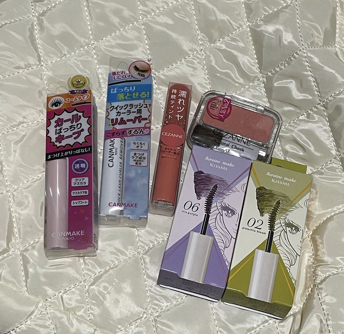 クイックラッシュカーラー/キャンメイク/マスカラ下地を使ったクチコミ（1枚目）