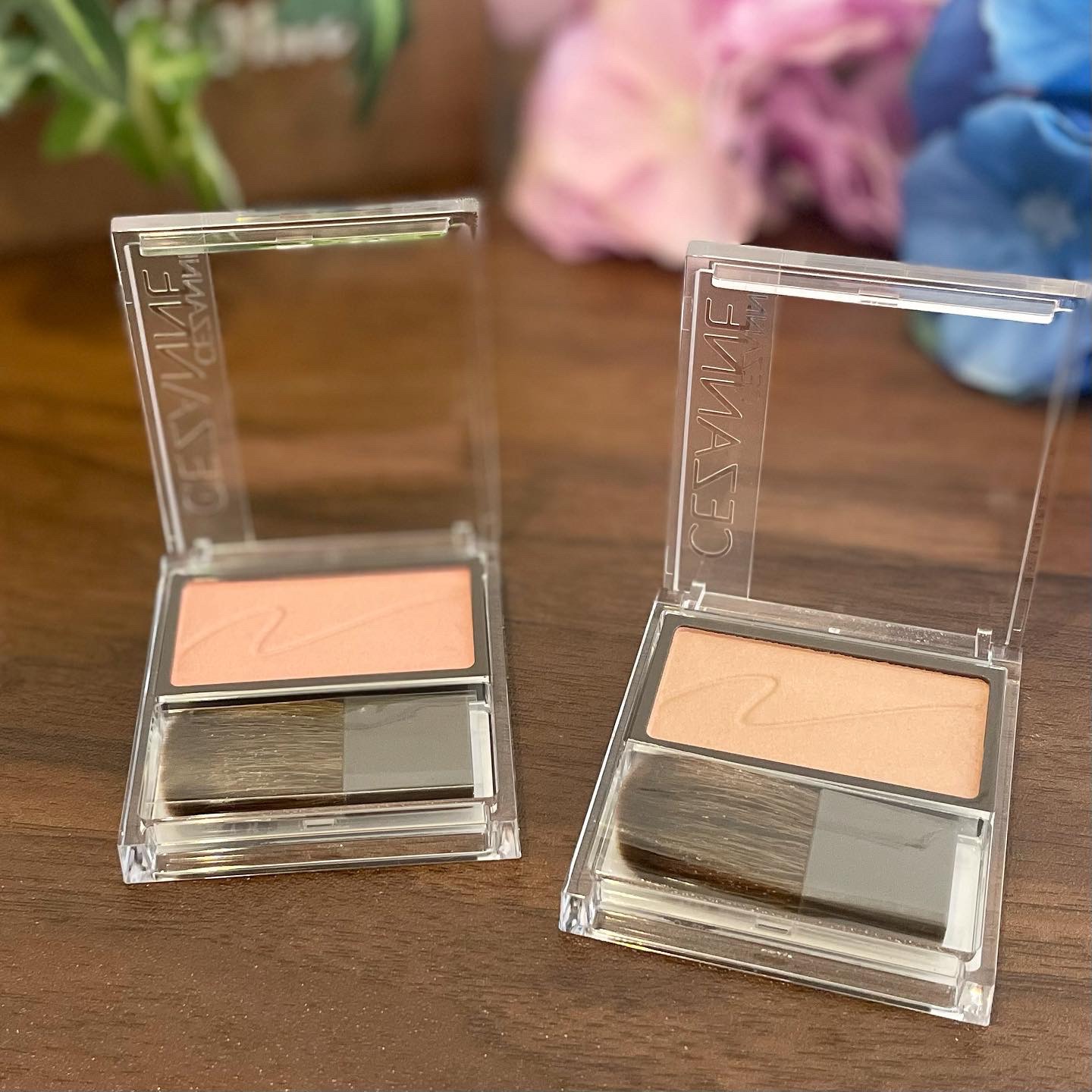 チークブラッシュ/CEZANNE/パウダーチークを使ったクチコミ（2枚目）