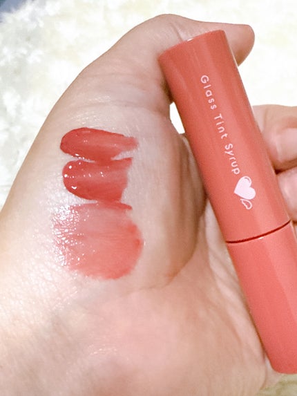 グラスティントシロップ/キャンメイク/リップティントを使ったクチコミ(4枚目)