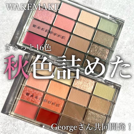 ソフトブラーリングアイパレット/wakemake/アイシャドウパレットを使ったクチコミ(1枚目)