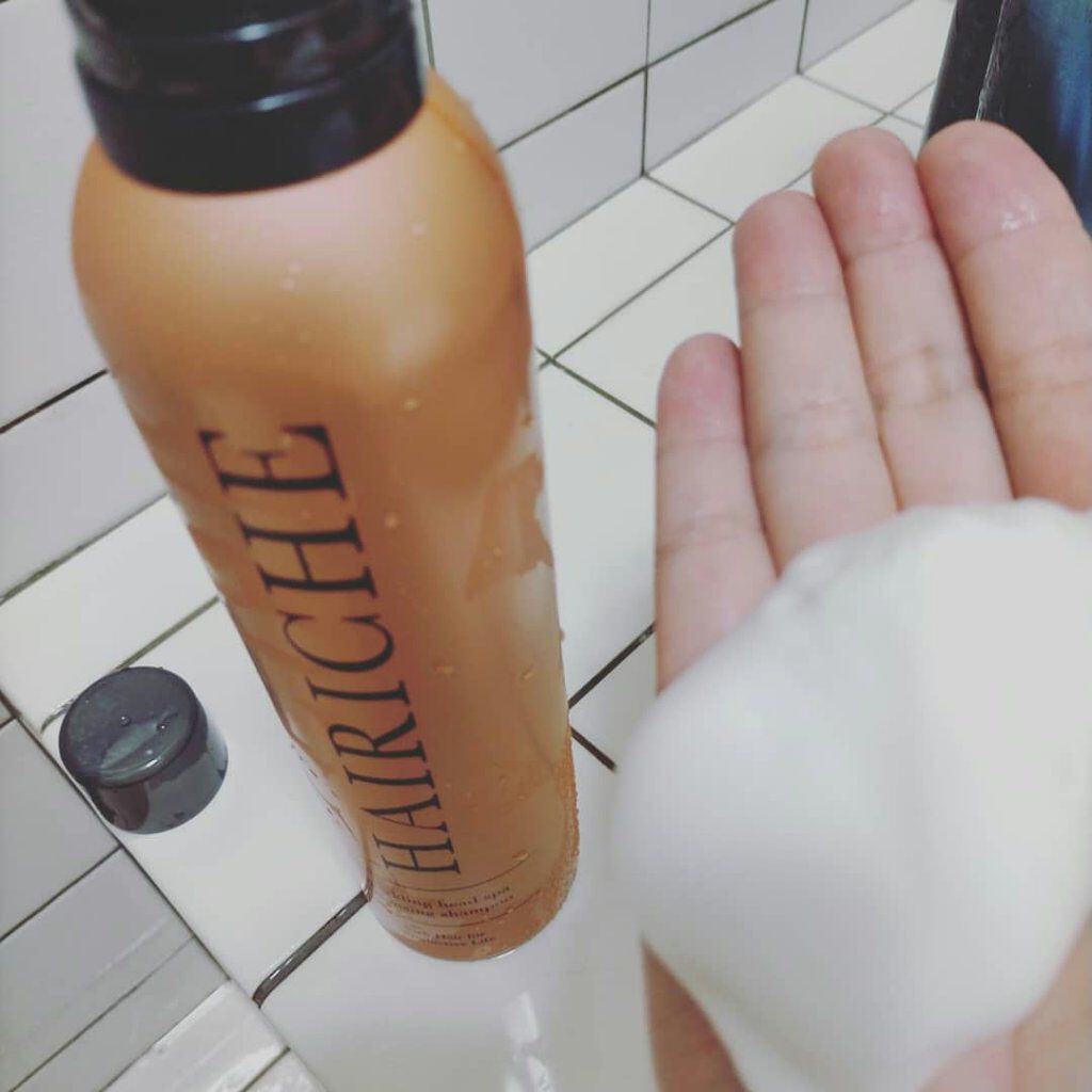 スパークリングヘッドスパクレンジングシャンプー/HAIRICHE/市販シャンプーを使ったクチコミ（3枚目）