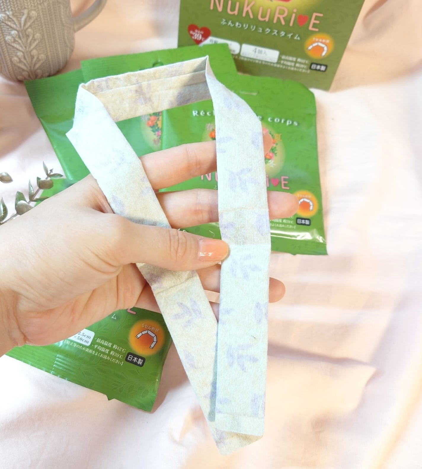 このこ ✩フォロバ100%✩ on LIPS 「首に掛けるだけの温活グッズ「ぬくりえ(NuKuRiE)」を使っ..」(3枚目)