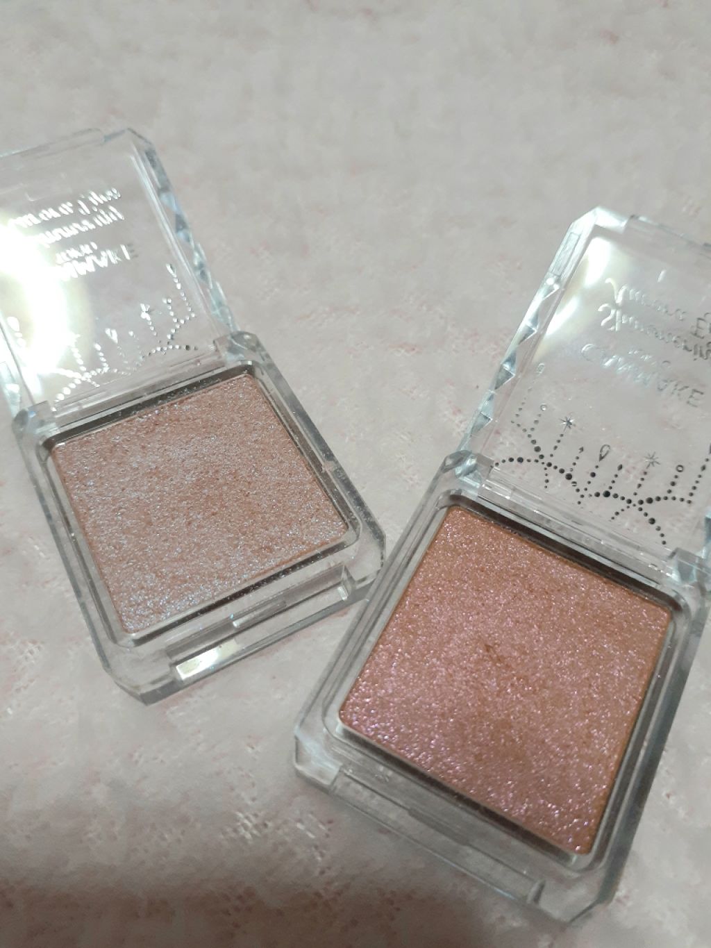 シマリングオーロラアイズ/キャンメイク/単色アイシャドウを使ったクチコミ(1枚目)