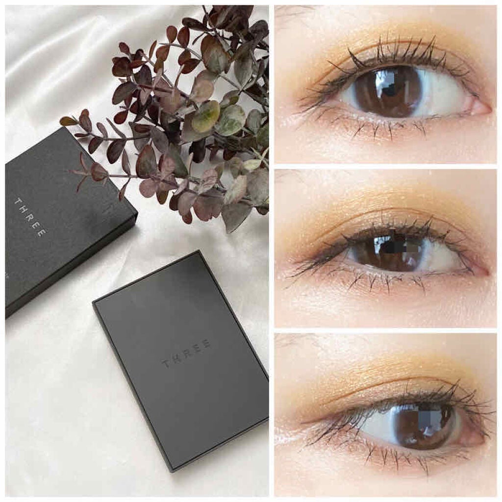 ディメンショナルビジョンアイパレット/THREE/アイシャドウパレットを使ったクチコミ(2枚目)