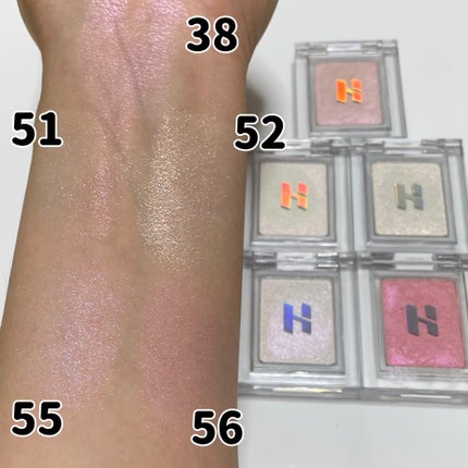 マイフェイブピースアイシャドウ/HOLIKA HOLIKA/単色アイシャドウを使ったクチコミ(7枚目)