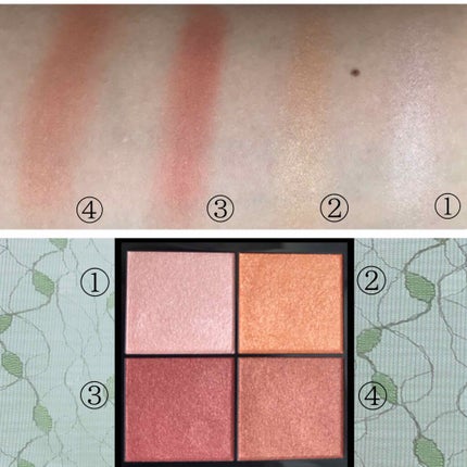 リアルクローズシャドウ/excel/アイシャドウパレットを使ったクチコミ(2枚目)