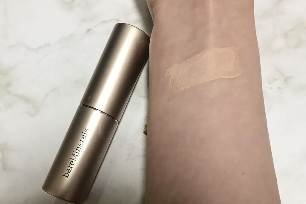 CR ハイドレイティング ファンデーション スティック/bareMinerals/その他ファンデーションを使ったクチコミ（2枚目）