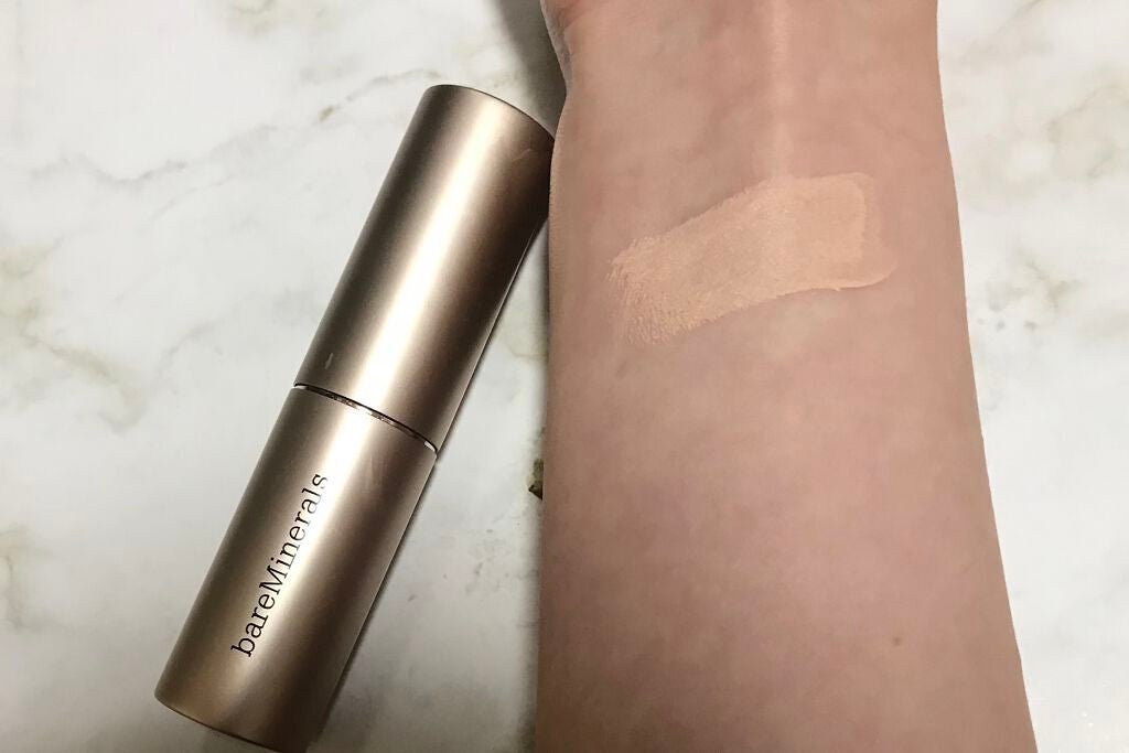 CR ハイドレイティング ファンデーション スティック/bareMinerals/その他ファンデーションを使ったクチコミ(2枚目)