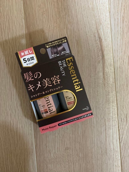 THE BEAUTY 髪のキメ美容シャンプー/コンディショナー<モイストリペア>	/エッセンシャル/市販シャンプーを使ったクチコミ(1枚目)