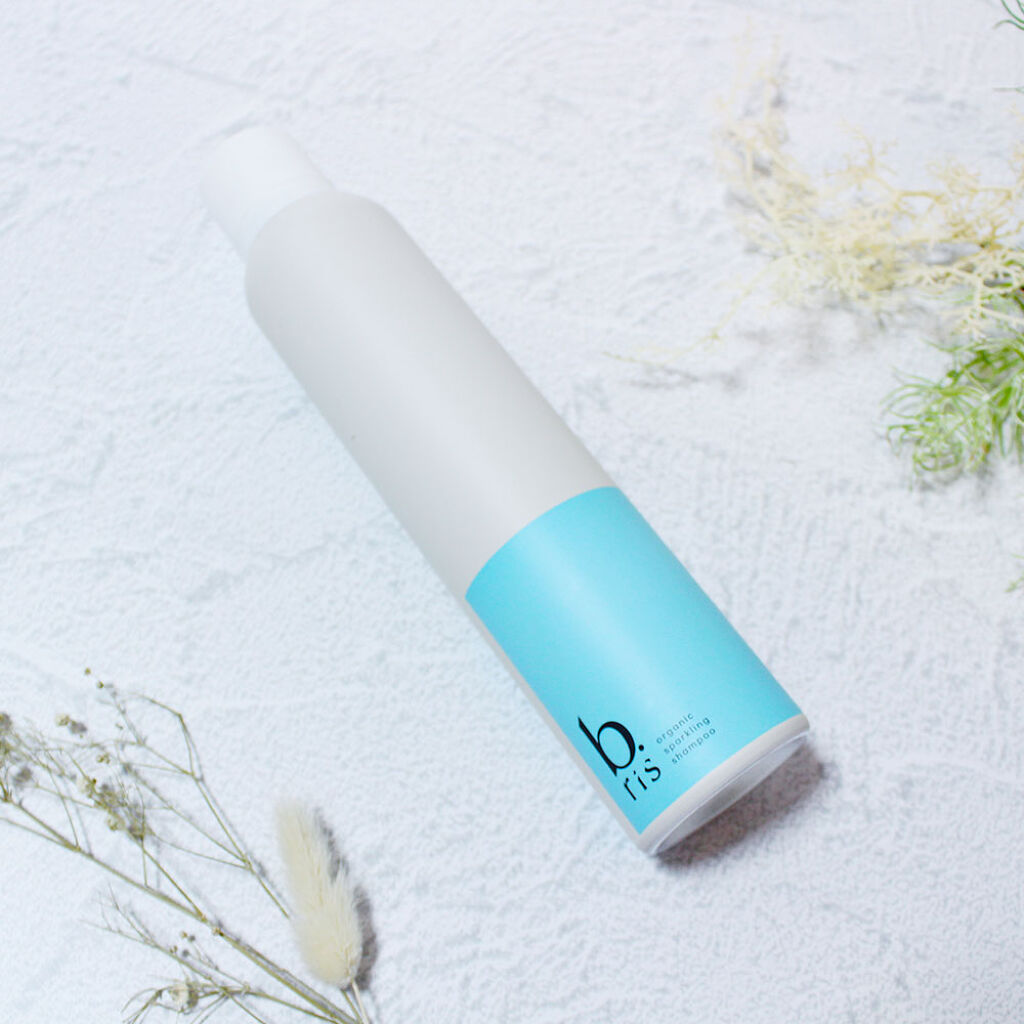 b.ris organic ビーリスオーガニックスパークリングシャンプー4本 b.ris organic sparkling shampoo│天使のツヤを実現する炭酸
