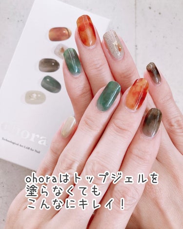 Pro Glossy Top Gel/ohora/ネイルトップコート・ベースコートを使ったクチコミ（2枚目）