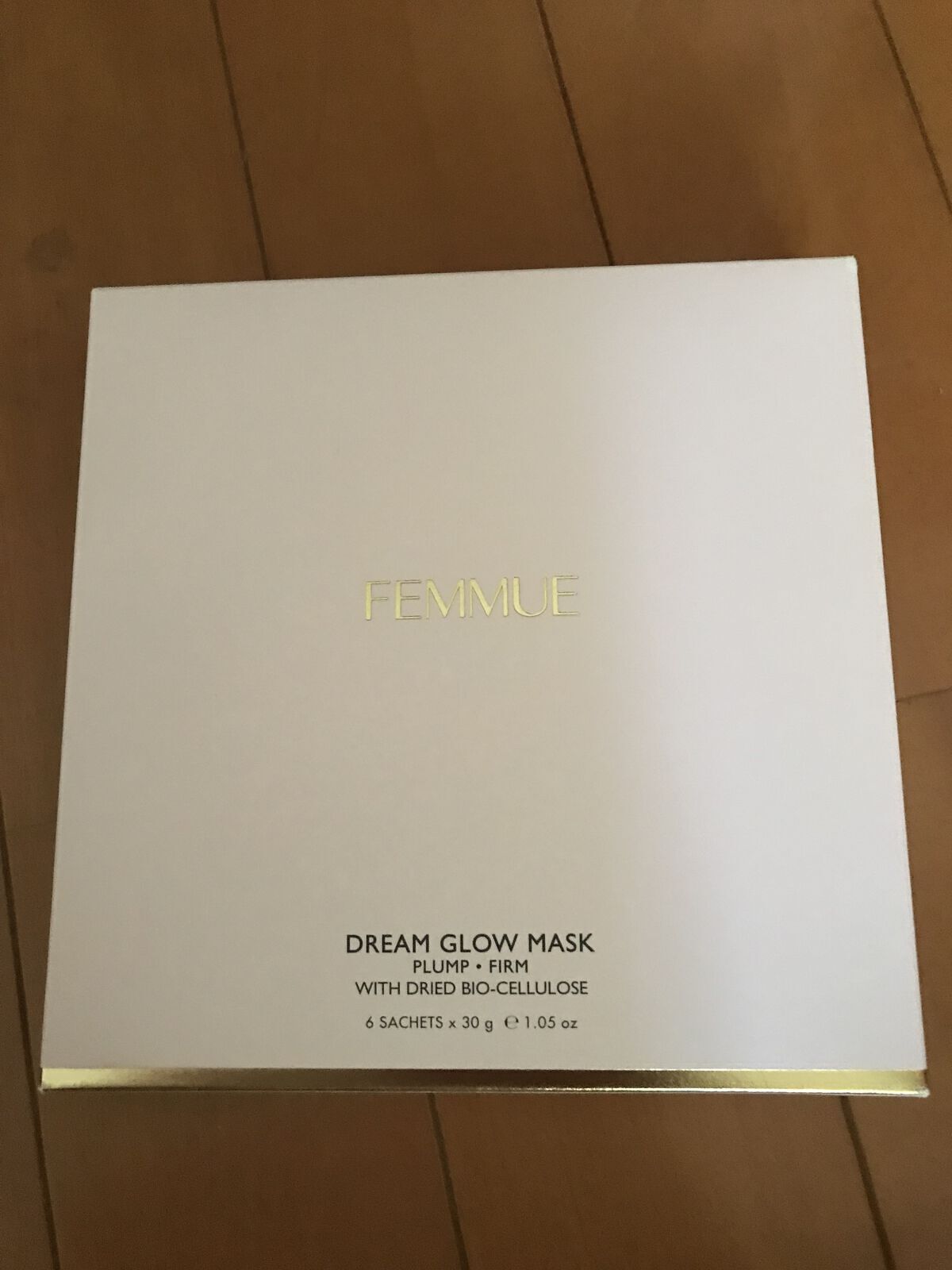 ドリームグロウマスクPF（ハリ・エイジングケア）/FEMMUE/シートマスク・パックを使ったクチコミ（1枚目）