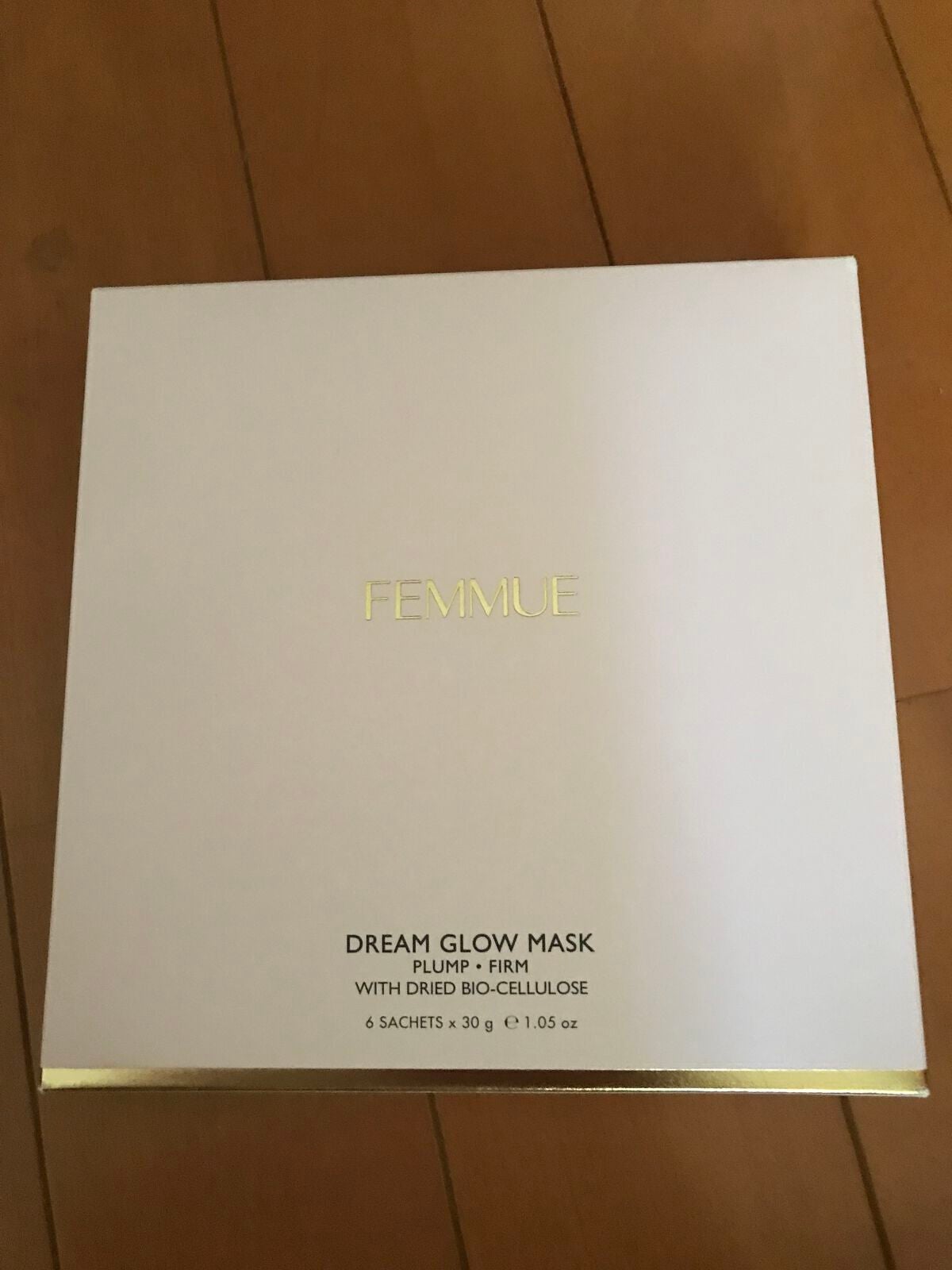 ドリームグロウマスクPF(ハリ・エイジングケア)/FEMMUE/シートマスク・パックを使ったクチコミ(1枚目)