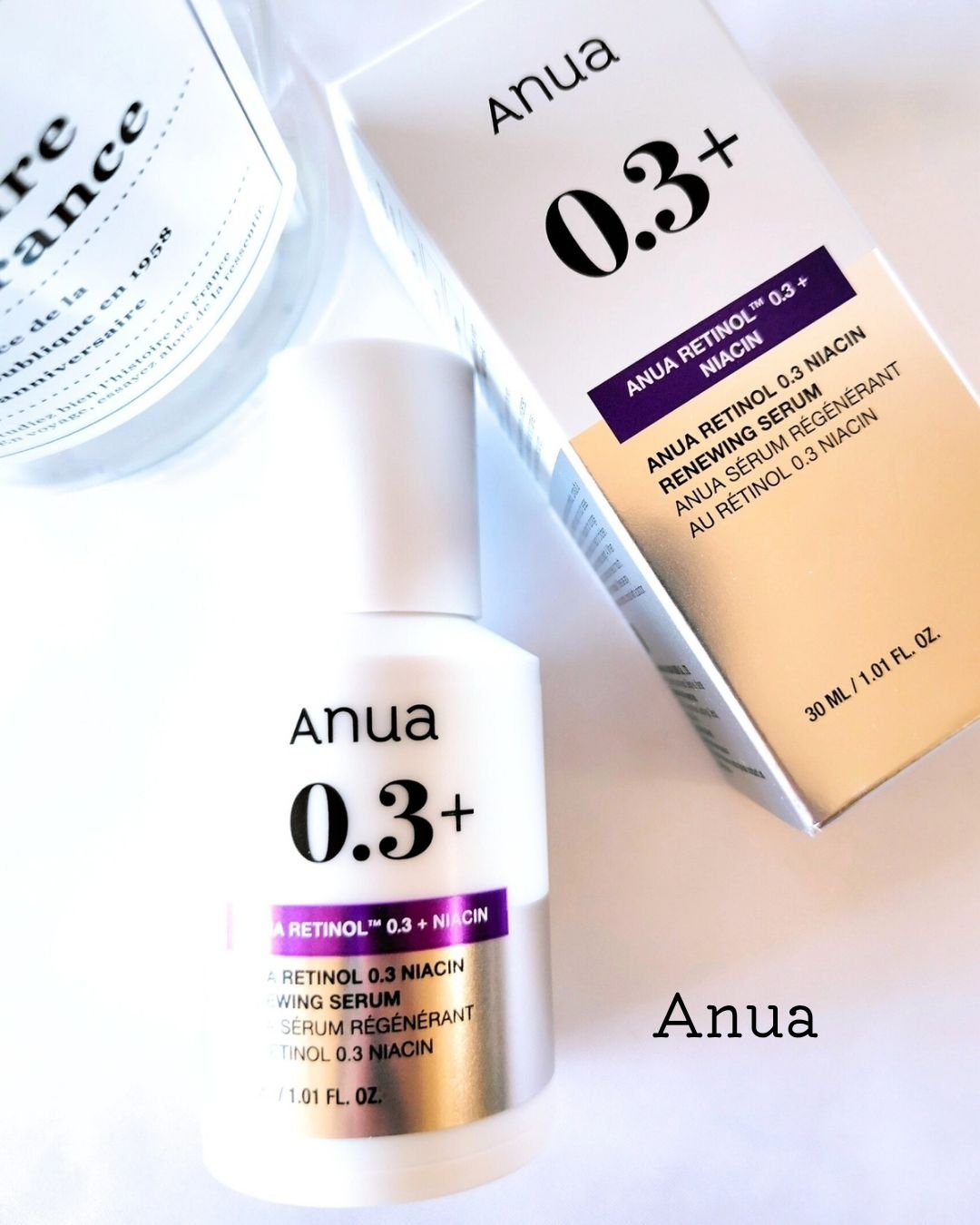 レチノール0.3 ナイアシンリニューイングセラム｜Anuaの口コミ