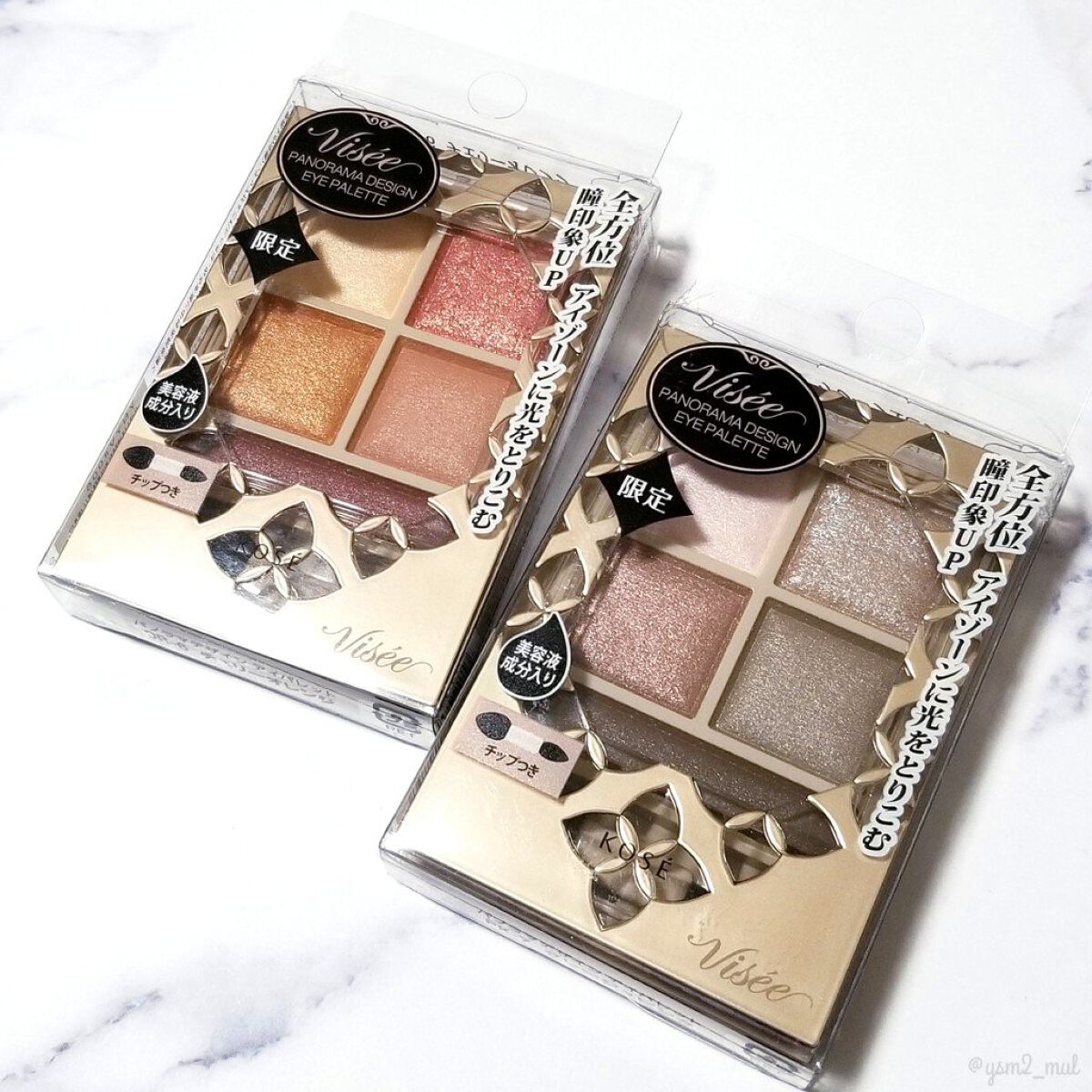 パノラマデザイン アイパレット/Visée/アイシャドウパレットを使ったクチコミ(9枚目)