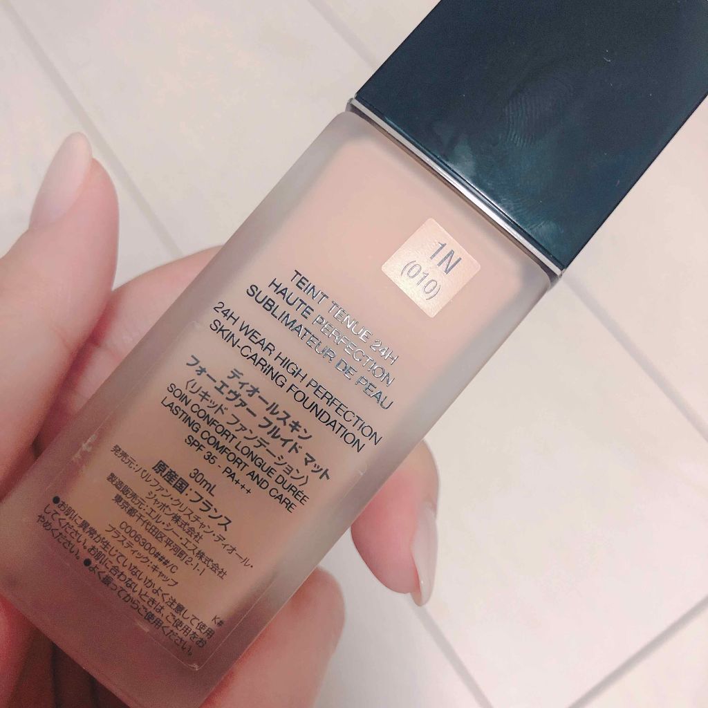 【旧】ディオールスキン フォーエヴァー フルイド マット/Dior/リキッドファンデーションを使ったクチコミ(2枚目)