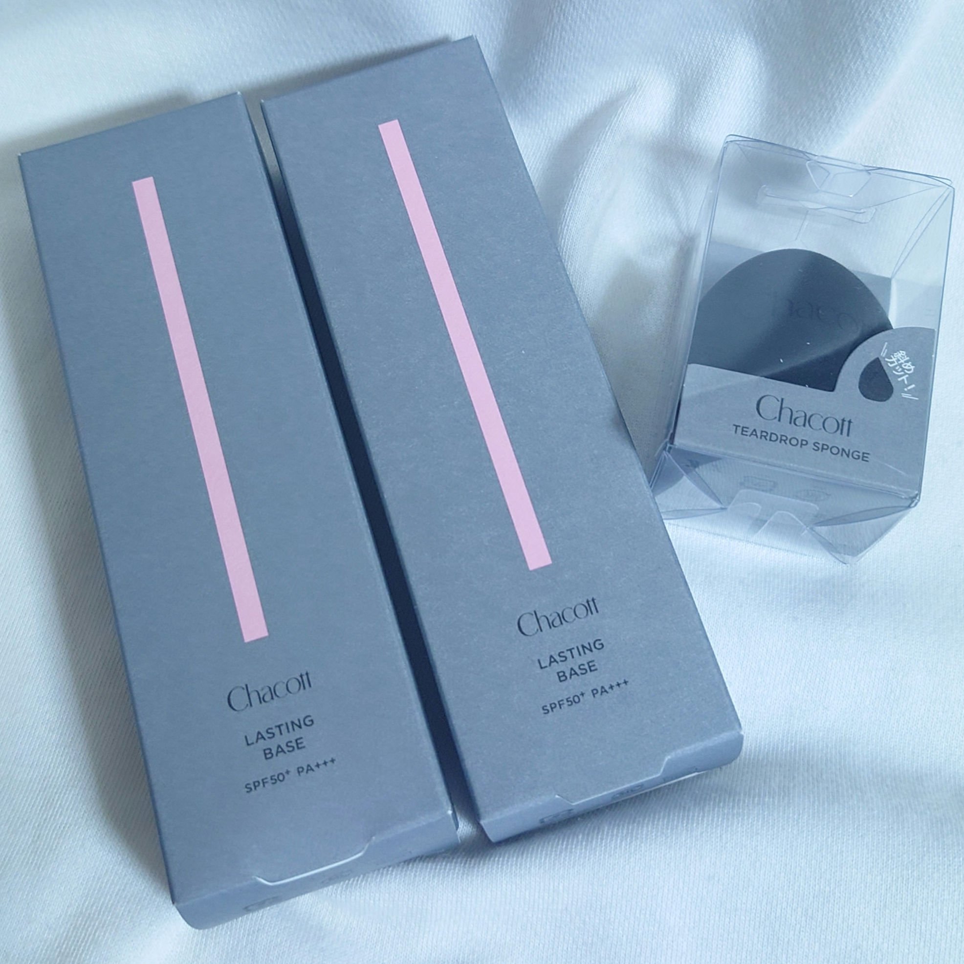 ティアドロップスポンジ/チャコット・コスメティクス/パフ・スポンジを使ったクチコミ（1枚目）